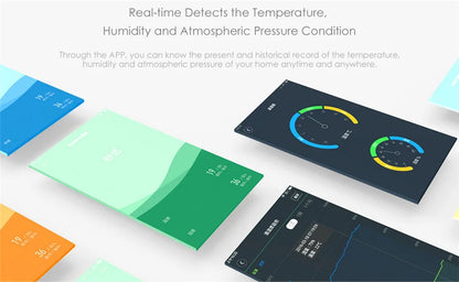 Aqara Temperature Sensor Smart Air Pressure Humidity Environment Smart Control Zigbee Connection For Xiaomi Mi home Homekit APP