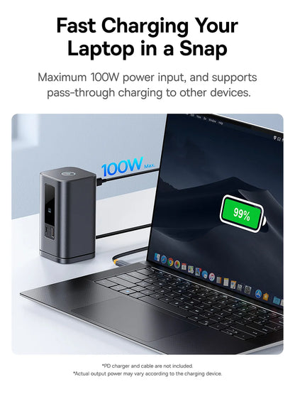 Baseus 11/12-i-1 USB-C-docka med flera skärmutgångar och PD