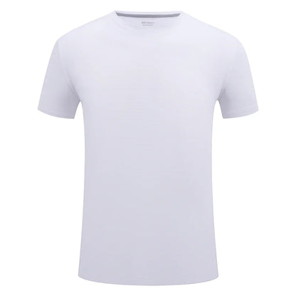 Herr Sport T-Shirt 2026 – Anpassningsbar Logotryck Brodyr Elastisk Quick Dry 9 Färger Asian S–4XL