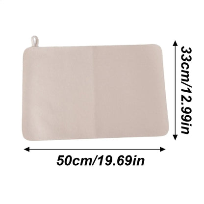 50x33cm Sauna Mat 2pcs Sauna Seat Cover Felt Cushion Steam Room Accessories Water Absorbent Heat Insulation Mat Bench Protector