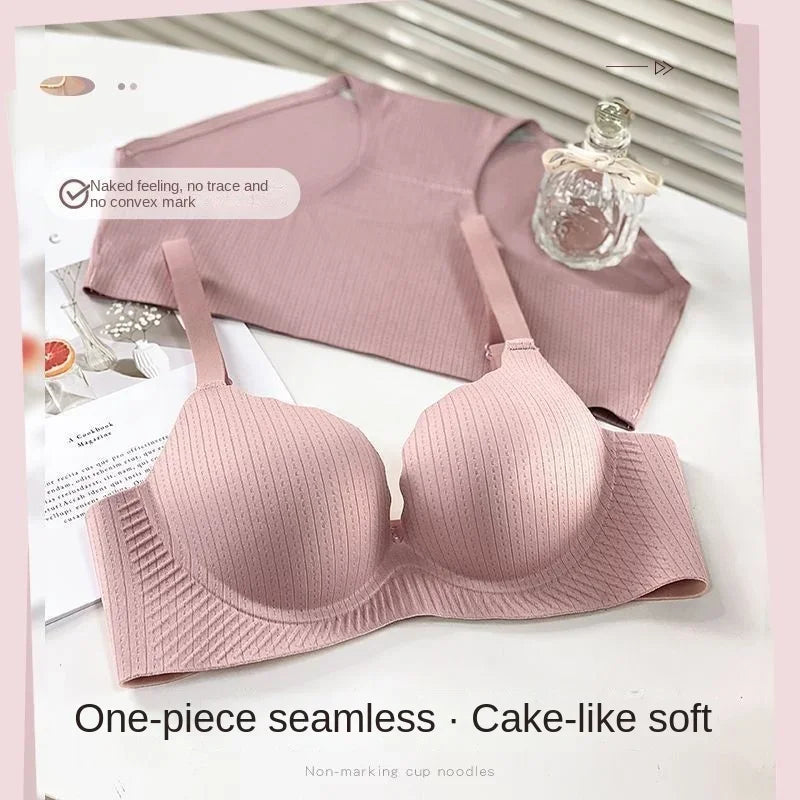 2026 New Push Up Bra for Small Chest  Ultra Thick 6CM Padded No Steel Ring Comfortable & Sexy Lift Lingerie for Flat Chest Women