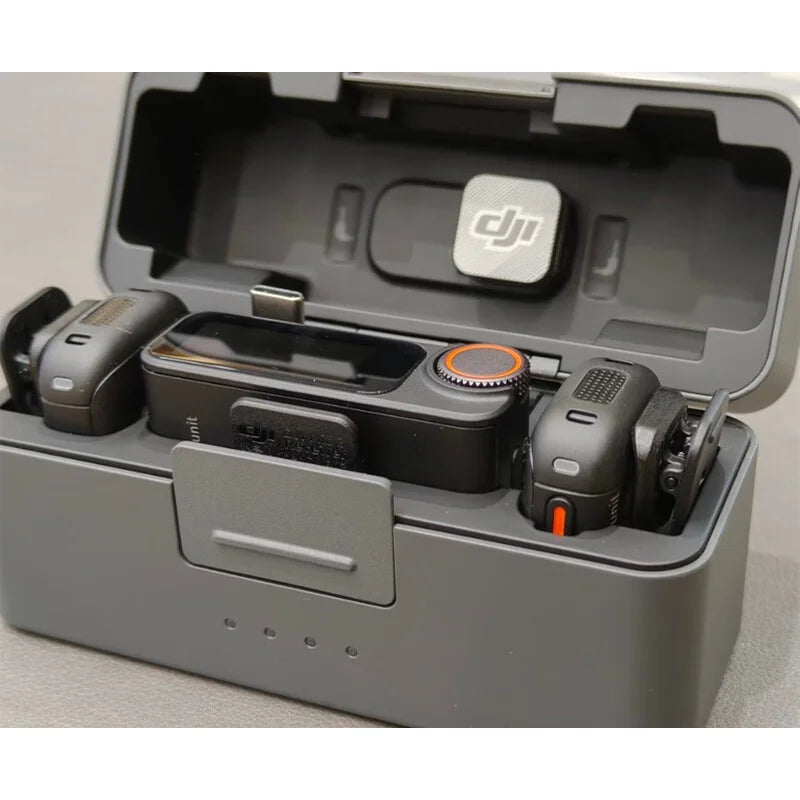DJI Mic 3 trådlös streamingmikrofon – 32-bit float och brusreducering