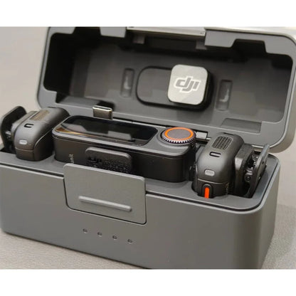DJI Mic 3 trådlös streamingmikrofon – 32-bit float och brusreducering