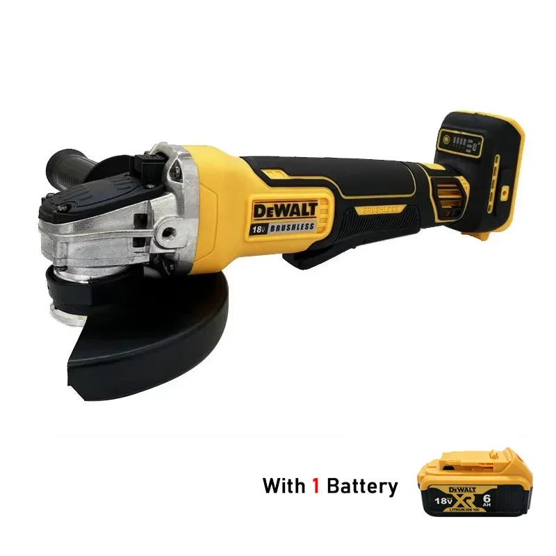 Vinkelslip DCG406 18V 125 mm – borstlös sladdlös slipmaskin, 9000 varv/min