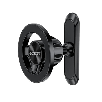 MagSafe Magnetic Phone Holder Double-Sided Strong Magnetic Stand 360° Rotating Anti Shake Metal Phone Mount for Golf Cart Gym