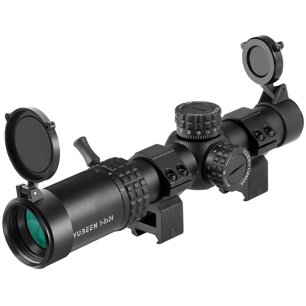 1-5x24 SFP LPVO gevärssikte för jakt