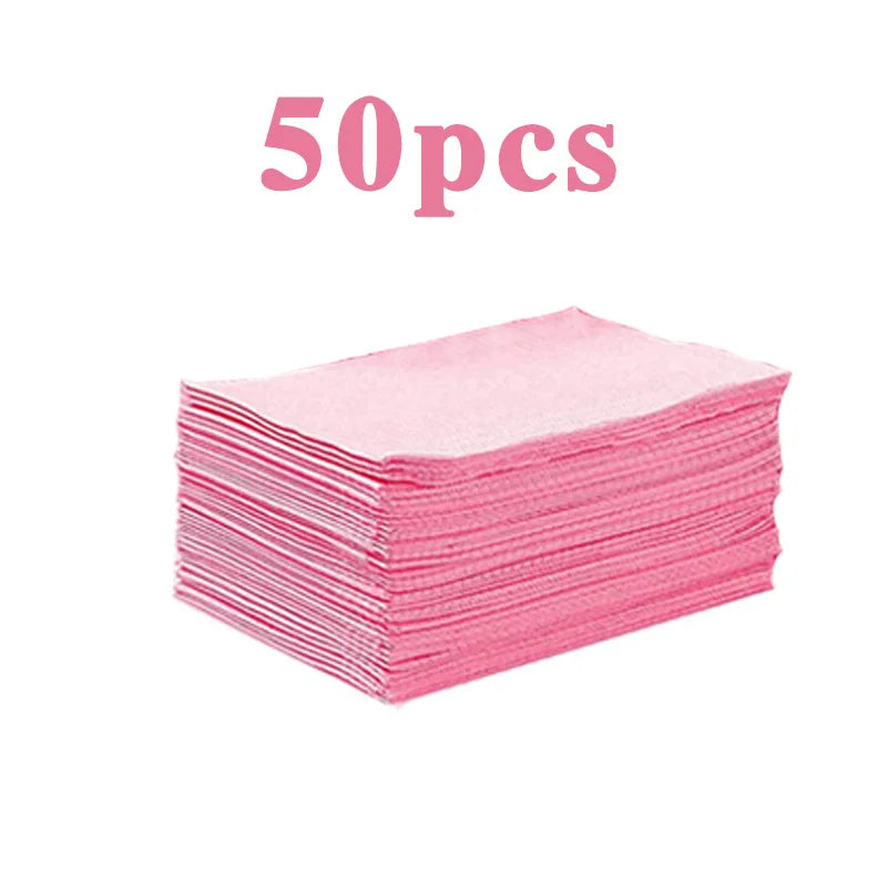 Disposable Dental Bibs 3 Ply Waterproof Tattoo Clean Pad Patient Napkins Table Covers for Piercing Nail Art Tattoo Accessories