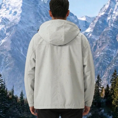 Unisex Softshell Hoodie – Vattentät Vindjämpa för Friluftsliv, Vandring & Klättring, 4 Färger
