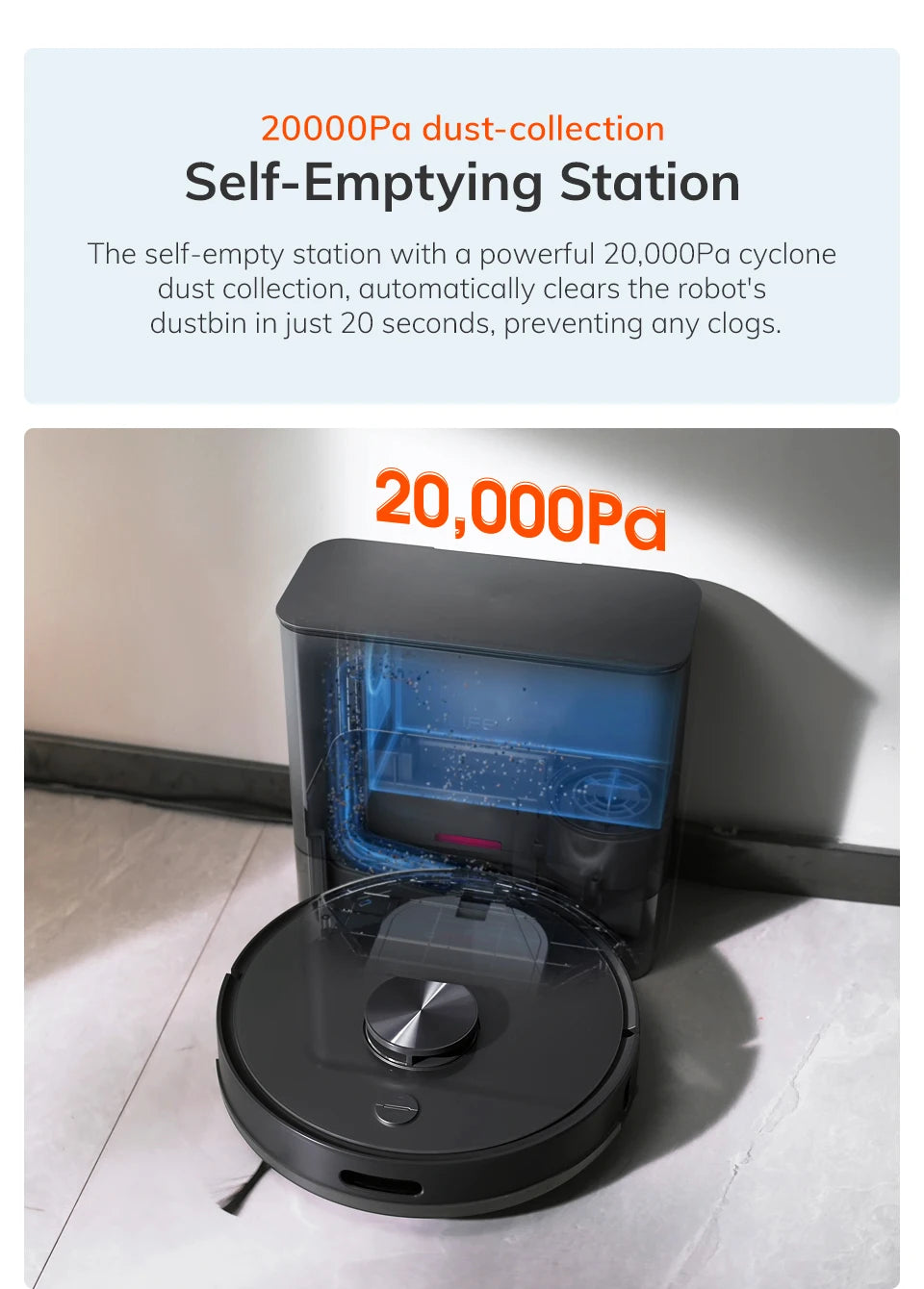 ILIFE T20s Ultra Robotdammsugare och Mopp
