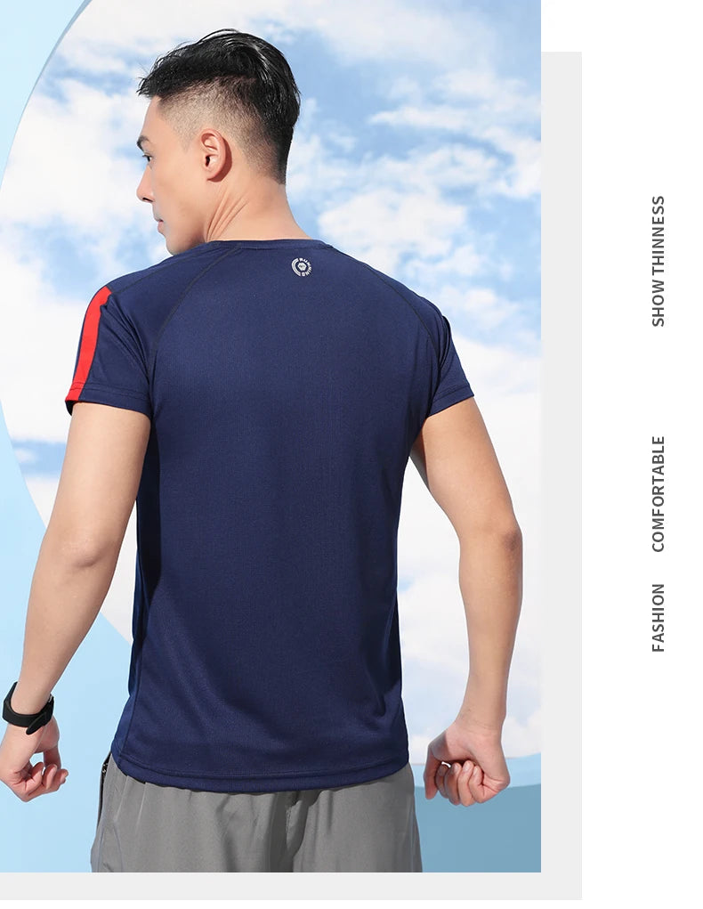 Sport T-shirt med Eget Tryck – Quick Dry, Kortärm, Unisex | S–4XL