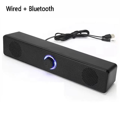 Wired Wireless Bluetooth Speaker Sound Box Bar Soundbar Computer PC TV Laptop Desktop Music Portable Caixa De Som Audio System