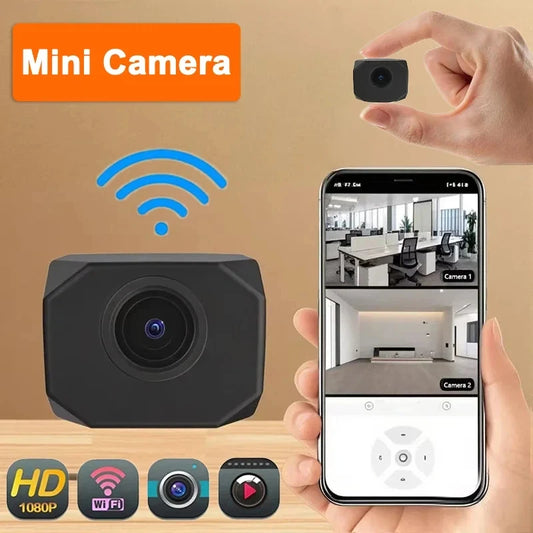 Mini WiFi-kamera 1080p med AP-hotspot för fjärrövervakning