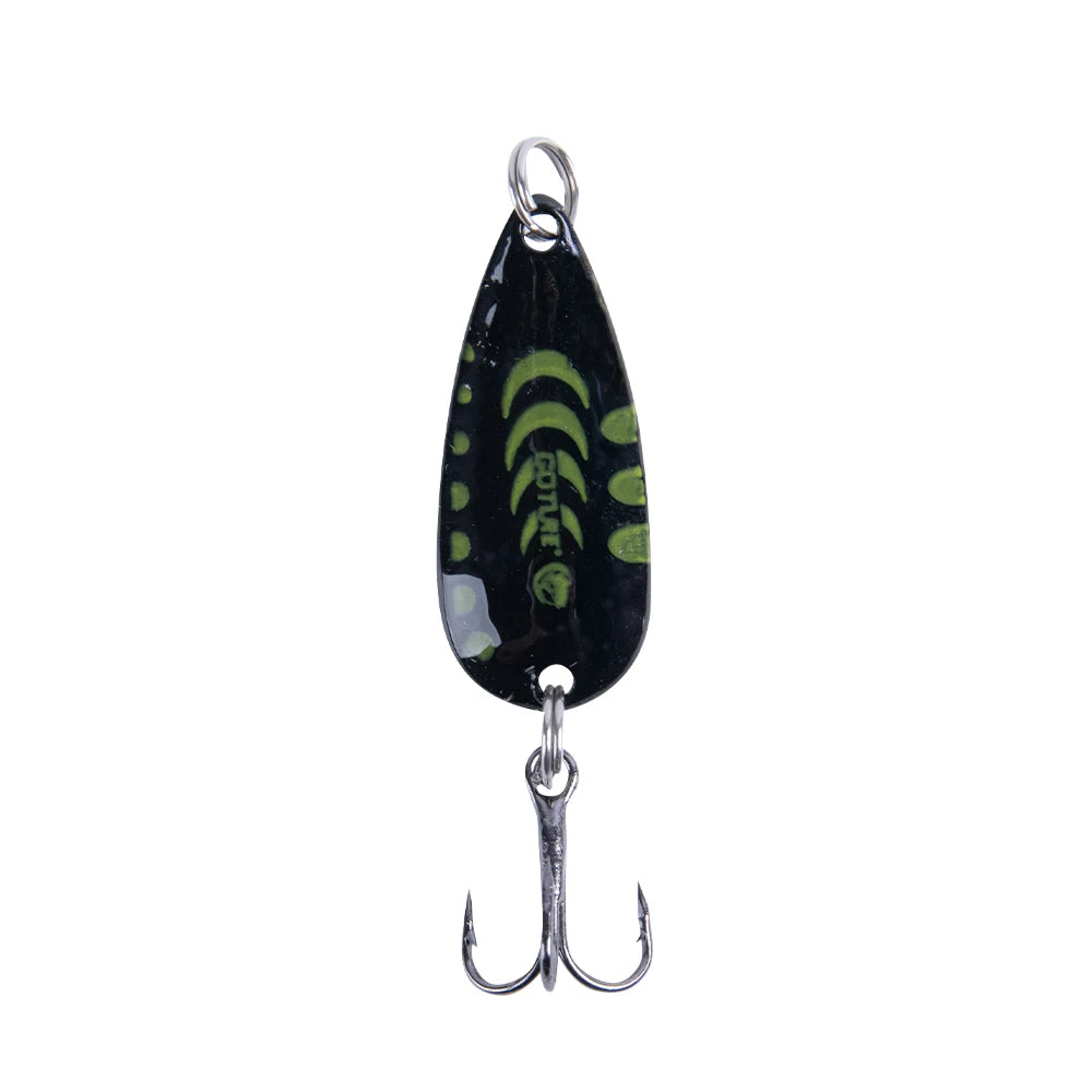 Goture 1PCS/LOT 2g/3.15g Colored S-shaped Glitter Metal Jig Spoon Spinner Fishing Lure Wobbler Bait Set Fishing Tackle