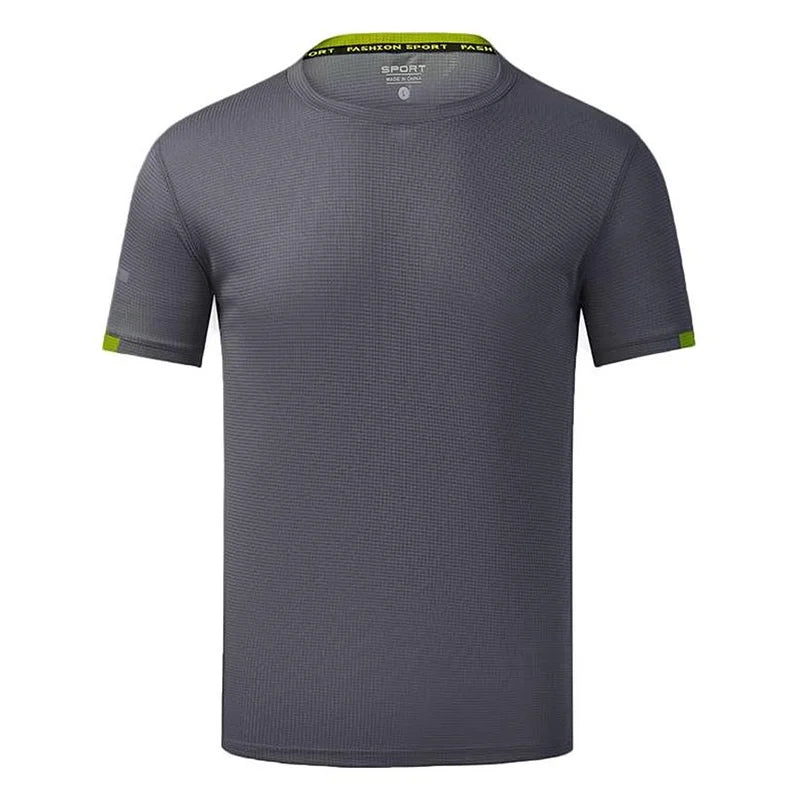 T-shirt med Eget Tryck eller Brodyr – Snabbtorkande Sport & Reklamplagg S–5XL (Asian)