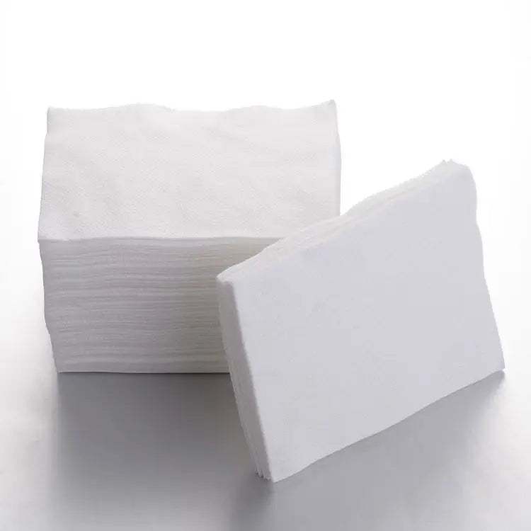 Disposable Tattoo Washing Gauze 50Pcs Non‑Woven Tattoo Cleaning Cloth Lint‑Free Pearl Texture Wipes for Tattoo Studio Tattoo