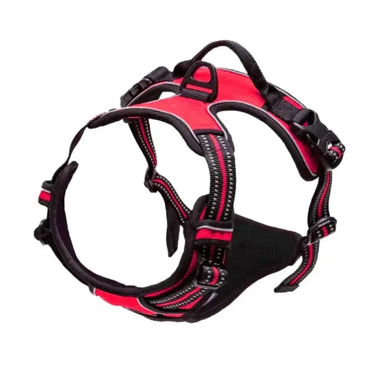 Reflexsele & Andningsbar Hundsele – Justerbar Väst för Små, Medelstora & Stora Hundar, S–XL