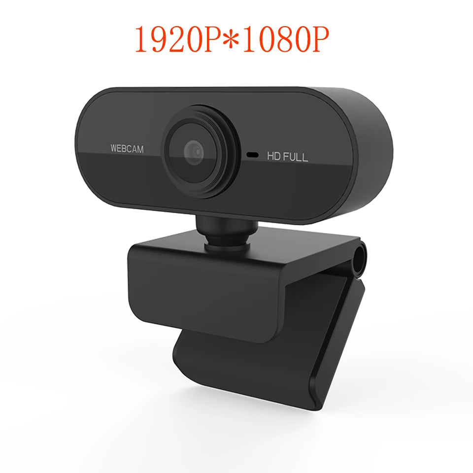 Webbkamera 4K/1080p med Vidvinkel, Autofokus & Brusreducerande Mikrofon – USB Webcam för YouTube & PC