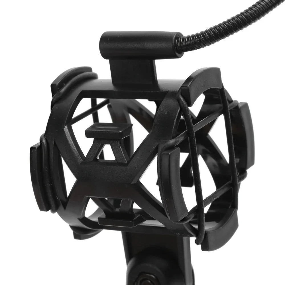 with Desktop Tripod Stand Microphone AntiSpray Filter Microphone Tripod Stand for Mic with Handle Diameter Under 44mm