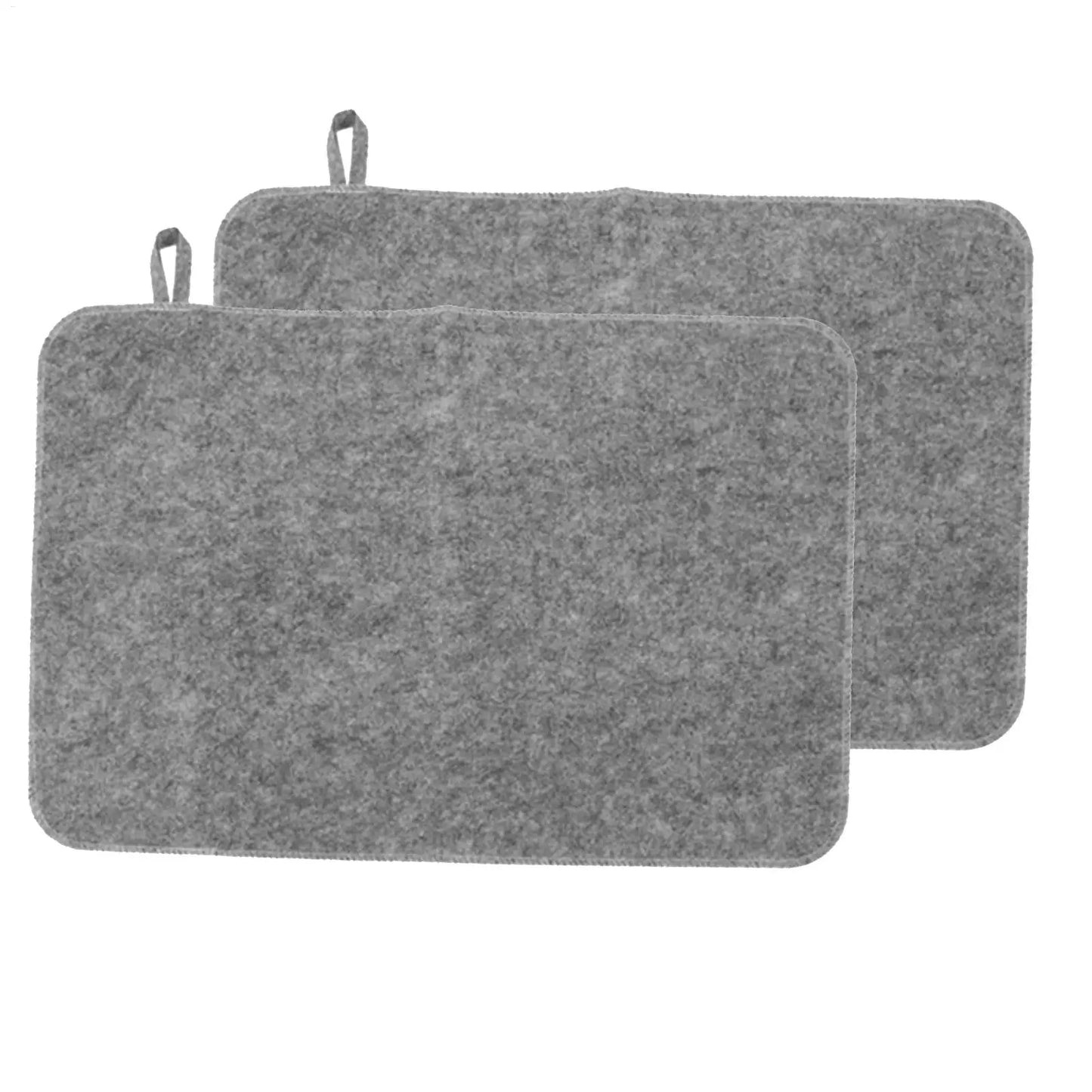 50x33cm Sauna Mat 2pcs Sauna Seat Cover Felt Cushion Steam Room Accessories Water Absorbent Heat Insulation Mat Bench Protector