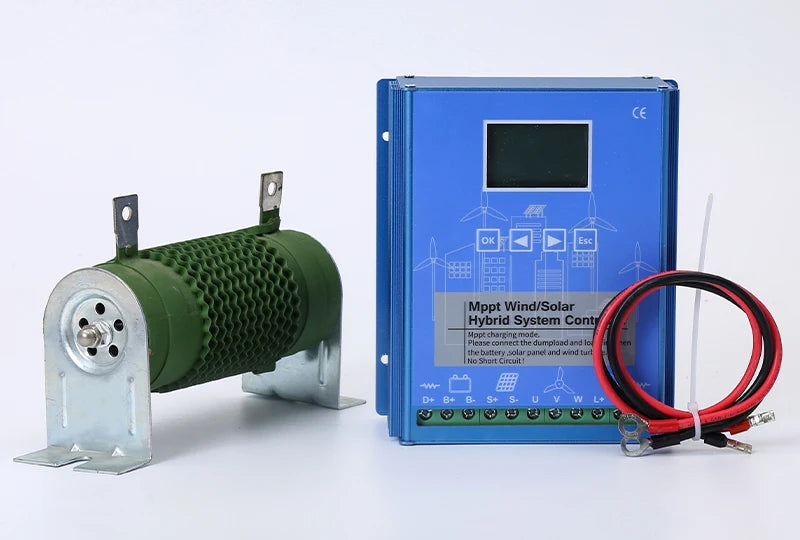 5000W Wind Turbine 12V 24V 48V Free Energy Wind Turbine Generator 10KW With Free MPPT Controller Battery 220V For Household Use
