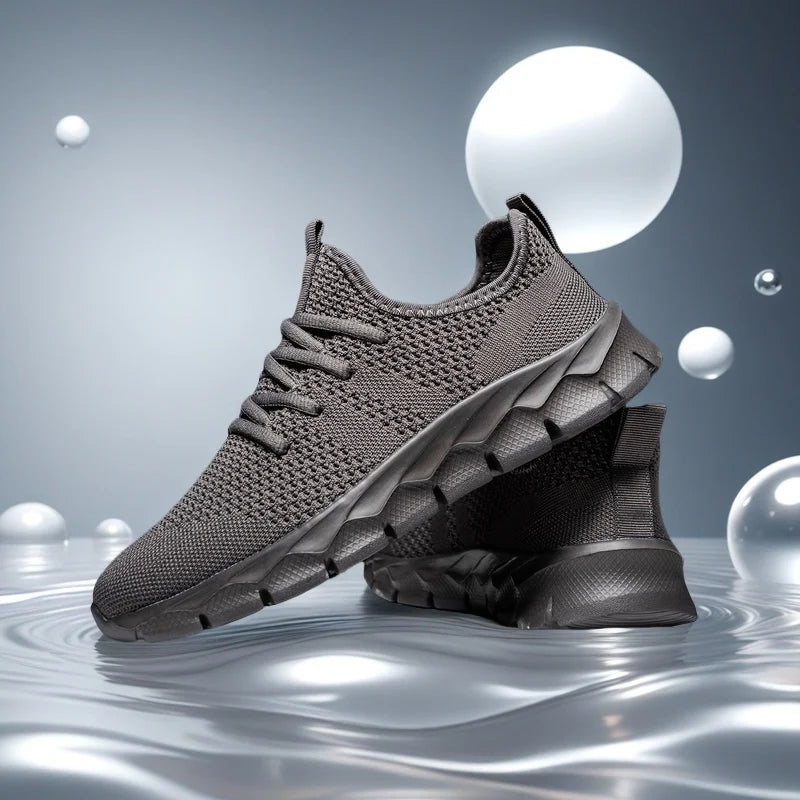 Mesh-sneakers för herr & dam – Lätta, andningsbara, löpning & vardag, storlek 35–48, 5 färger