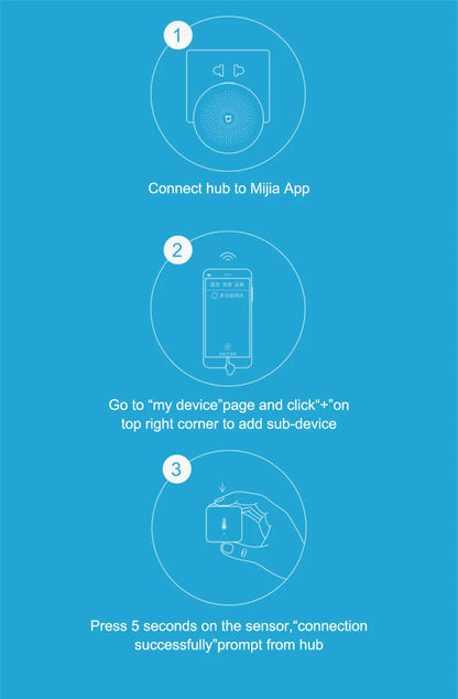 Aqara Temperature Sensor Smart Air Pressure Humidity Environment Smart Control Zigbee Connection For Xiaomi Mi home Homekit APP