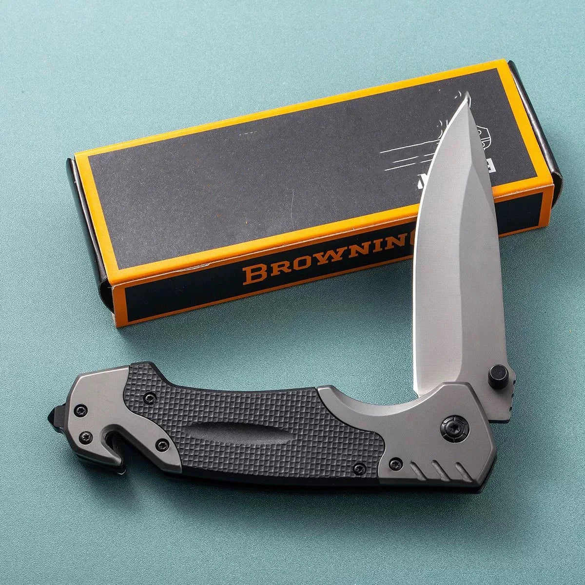 Outdoor Folding Knife - High Hardness Steel Blade, Sharp And Compact, Perfect For Carrying Around, Suitable For Camping And Surv