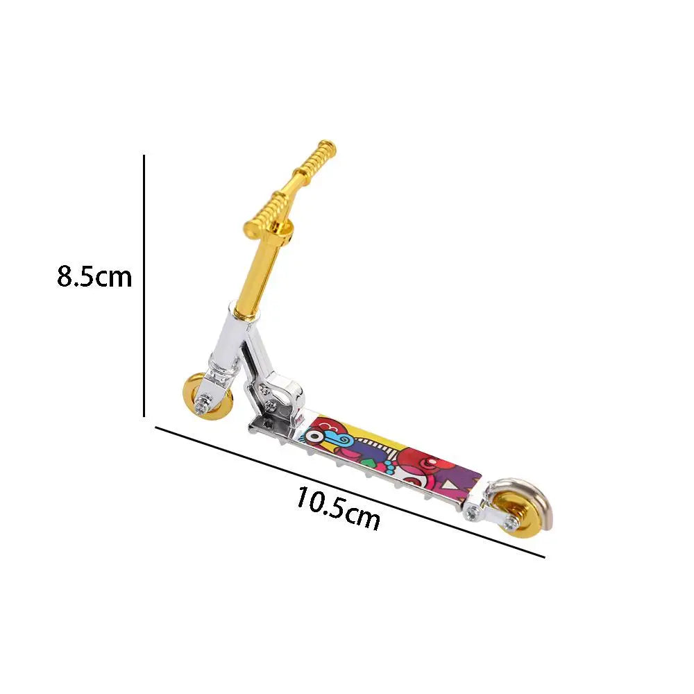 Fingerscooter för fingertrick – mini-scooter i plast, 1-pack