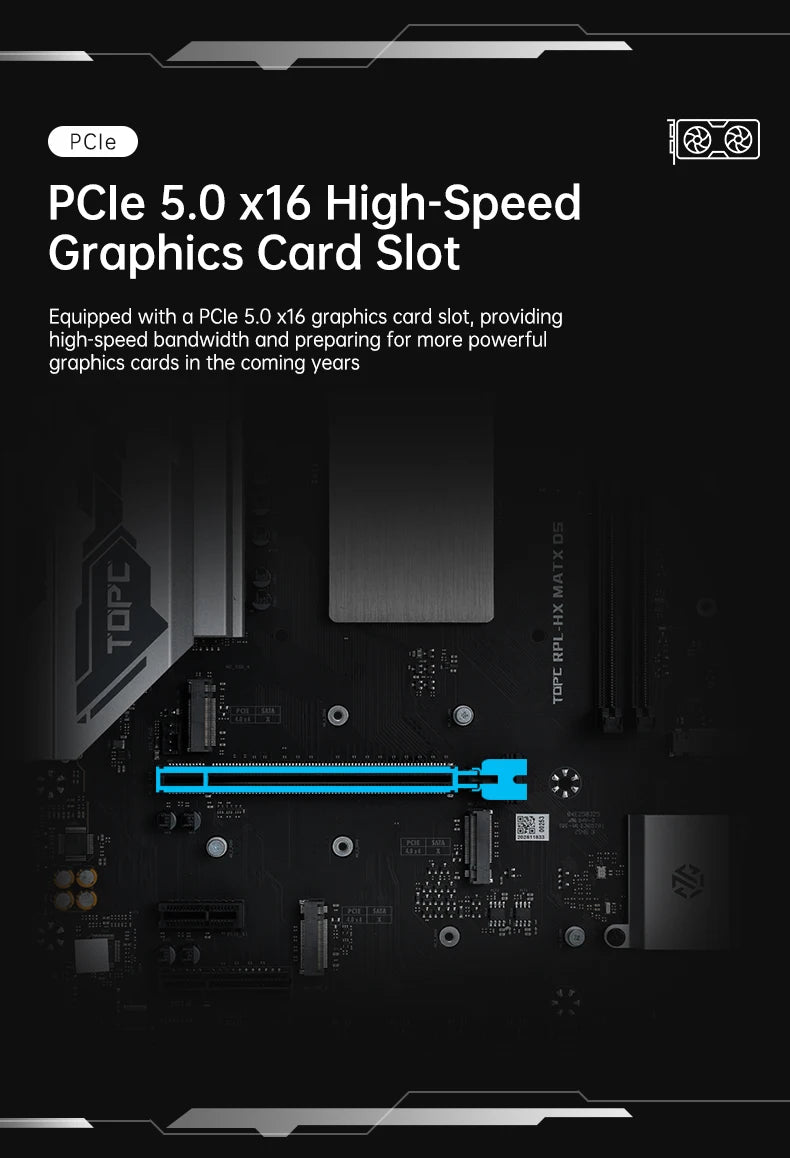 TOPC Intel Core 14900HX DDR5 6400MHz PCIe5.0 4×M.2 8×SATA 2.5G LAN Tpye-E USB4 Gaming Motherboard/ OpenClaw