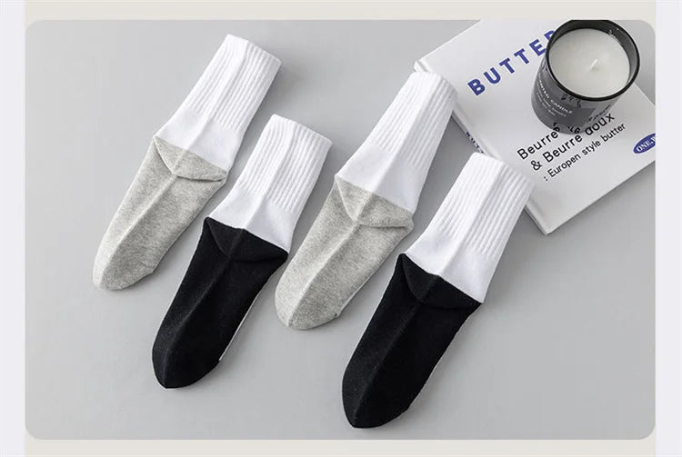 3 Pairs/set Children's Socks Spring Autumn Kids Boys Cotton White Sports Student Home Teenagers Socks For Daily Life 4-16Years
