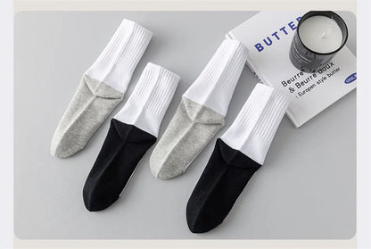 3 Pairs/set Children's Socks Spring Autumn Kids Boys Cotton White Sports Student Home Teenagers Socks For Daily Life 4-16Years