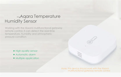 Aqara Temperature Sensor Smart Air Pressure Humidity Environment Smart Control Zigbee Connection For Xiaomi Mi home Homekit APP