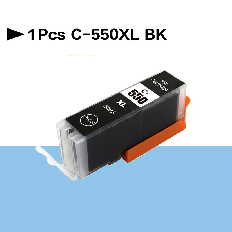 PGI-550 och CLI-551 XL-kompatibla bläckpatroner för Canon