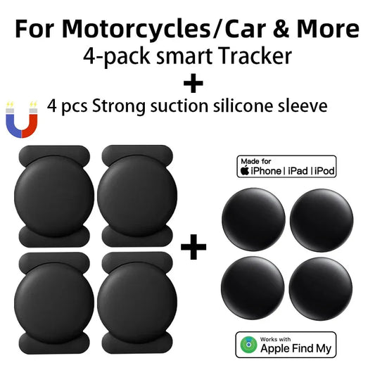 GPS Smart Tag för Apple Find My med magnetiskt silikonfodral