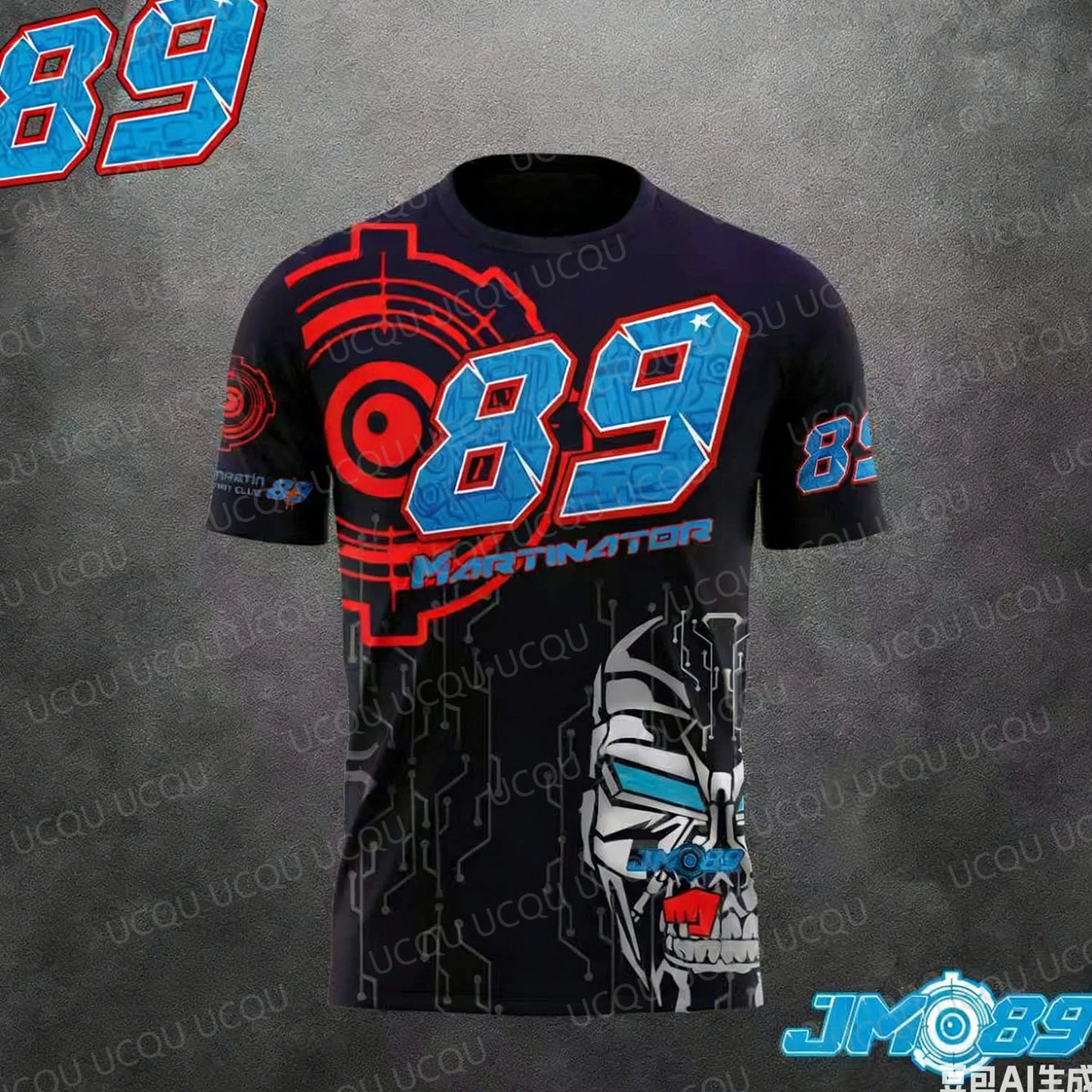 2026 New Motorcycle Racing T-Shirt - Rider #89 Jorge Martín & Rider #72 Marco Bezzecchi Fan Casual Tee for Men and Women