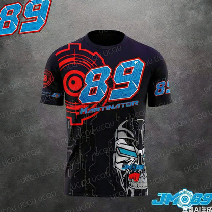 2026 New Motorcycle Racing T-Shirt - Rider #89 Jorge Martín & Rider #72 Marco Bezzecchi Fan Casual Tee for Men and Women