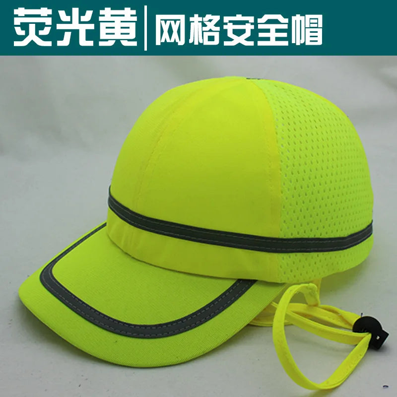 Bump Hat for Safety Baseball Cap Style Hard Hats for Adult Men Women Breathable Lightweight for Head Protection Short Brim