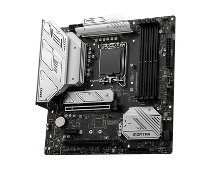 MSI MAG B760M MORTAR D5 LGA 1700 4×DDR5  256GB PCI-E 5.0 1×HDMI 1×DisplayPort Motherboard