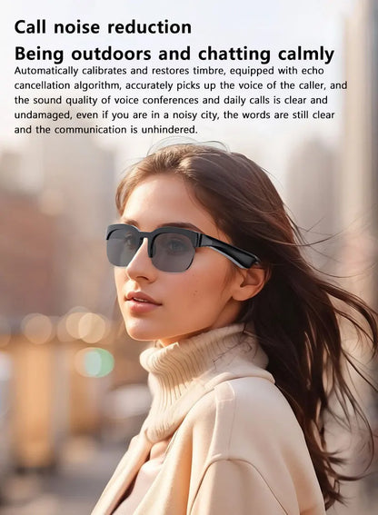 Lenovo AI Smart Glasses AI Translation HD Hands-Free Calling AI Chat Logging Music Playback 8K Smart Sunglasses NEW