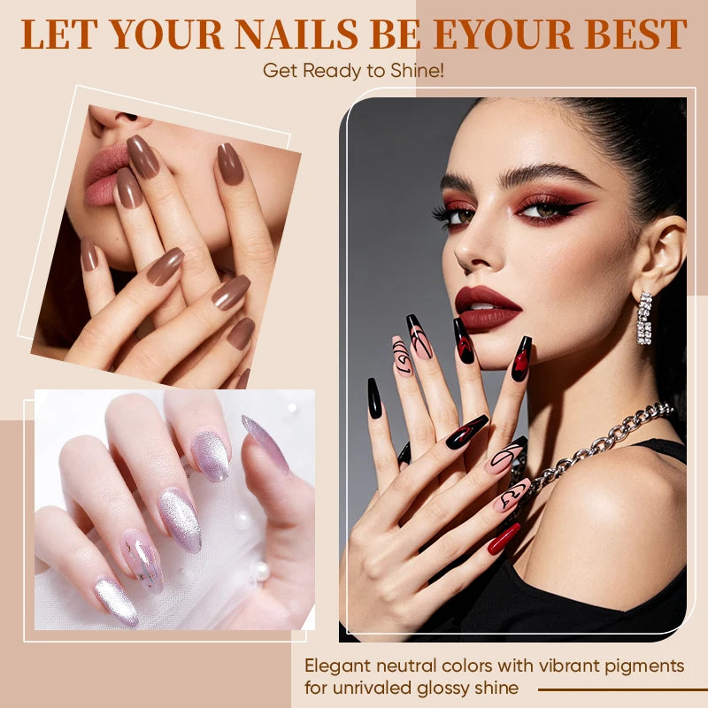 LNWPYH Gel Nail Polish Kit ,Manicure Tools Set  With Professional USB Electric Nail Drill Polish File And UV LED Nail Lamp Dryer