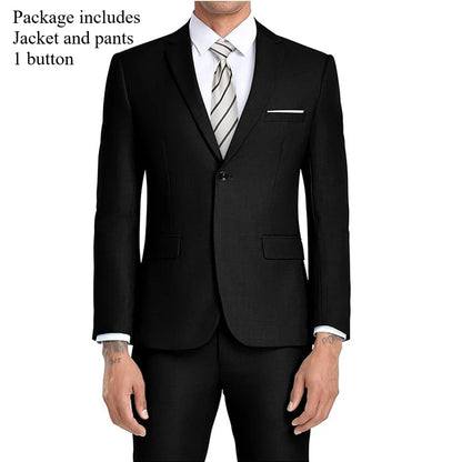 Men Suits Sets High Quality For Wedding Elegant 2 Pieces Jackets Pants Stretch Blazers Tailored Formal Full 2025 Costume