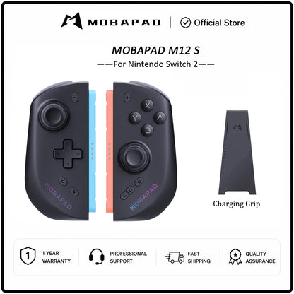 MOBAPAD M12 HD / M12 S Joypad for Nintendo Switch 2 with TMR Joystick HD Vibration Mechanical Buttons Remap Macro Gamepad