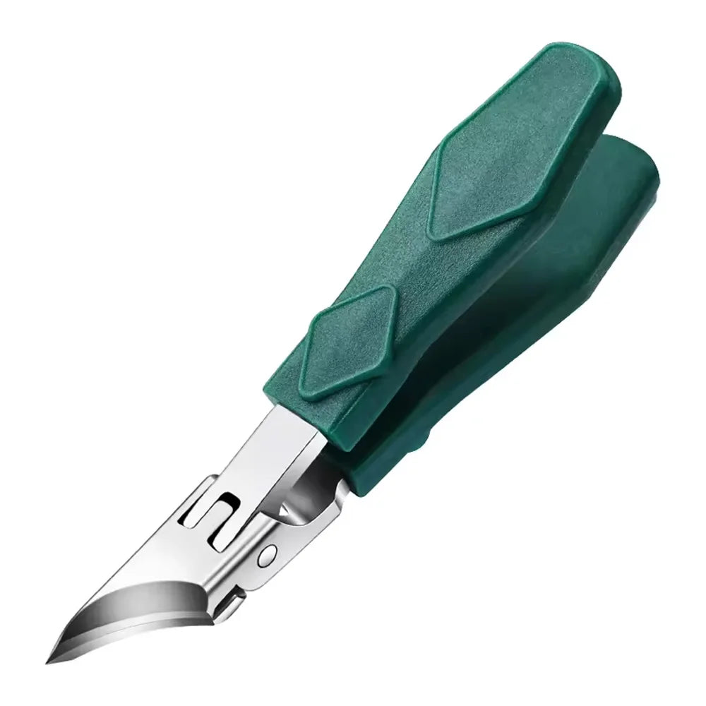 New Pointed-Nose, Beveled, Original Large-Opening Nail Clippers, Pointed-Nose Nail Cutters, Nail Trimmers, Household Pedicure Kn