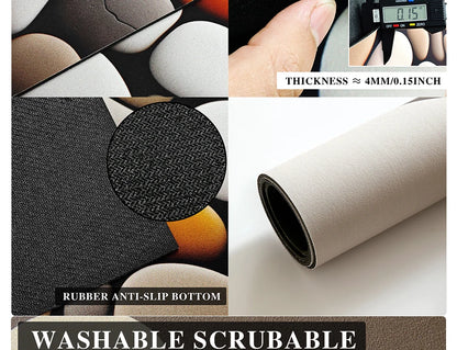 Bathroom Carpet Home Decoration Bath Absorbent Marbling Floor Mat Toilet Rug Doormat Non-slip Foot Mats Alfombra De Baño 양탄자
