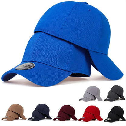 High Quality Baseball Cap Man Fitted Closed Full Cap Mesh Cap Outdoor Breathable Sports Cotton Sun Male TruckerHat Gorras Hombre