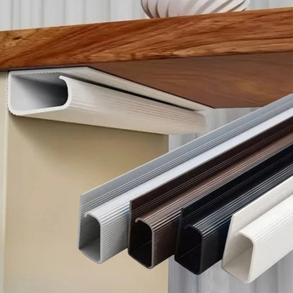 PVC-kabelkanal under skrivbord – 1 eller 2-pack