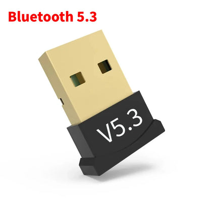 USB Bluetooth 5.4 Wireless Adapter Bluetooth 5.3 Dongle Adapter for PC Laptop Wireless Speaker Audio Receiver USB Transmitter