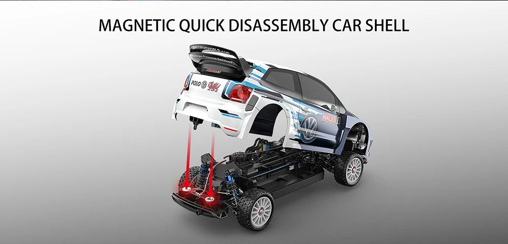 NEW MJX 10304 1/10 Scale RC Car 80A 70km/h Brushless High Speed 2.4G Remote Control Car Drift Remote Control Toy Advanced Adults Children's Toy, New Year, Christmas Festival Fun Gift Set