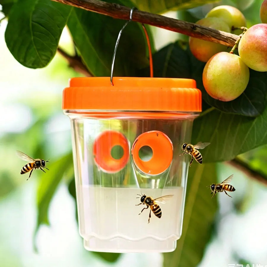 Outdoor  Wasp Trap, Waterproof Garden Mosquito Killer, Reusable Fruit Fly Trap, Safe And Non-Toxic Insect Bee Trap