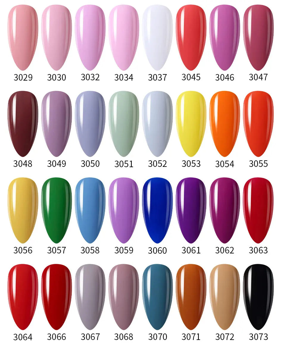 Clou Beaute Gel Nail Polish Neon Brown Royal Blue Red Green Pastal Nude Nail Art Varnishes Gel Lacquer Top Coat UV Gel Nail